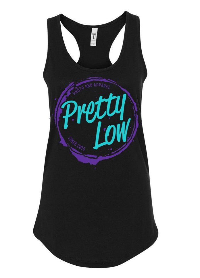 Logo Ladies Fit Tank (Purple/Teal)