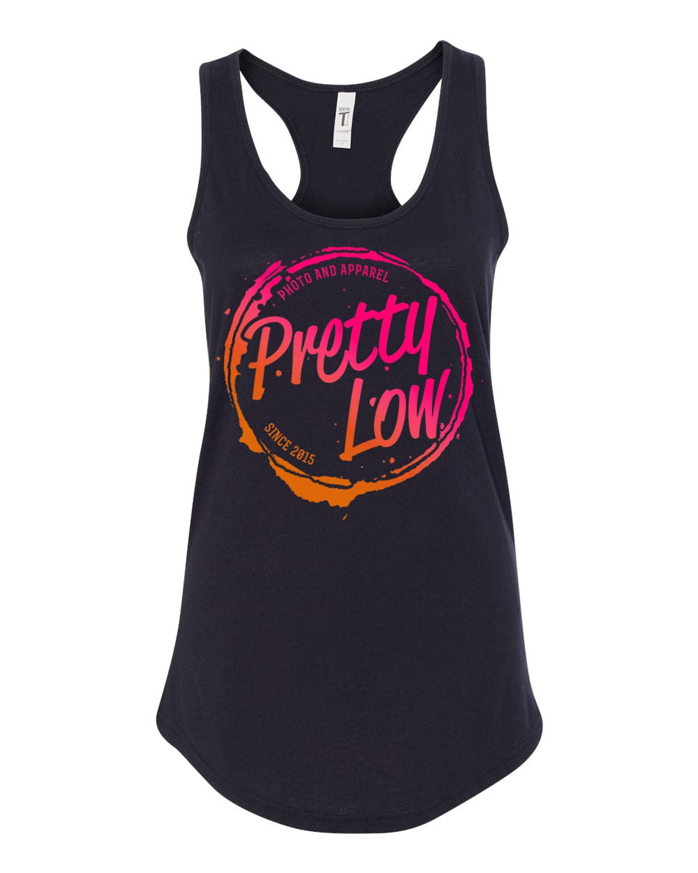Logo Gradient Ladies Fit Tank (Pink Orange)