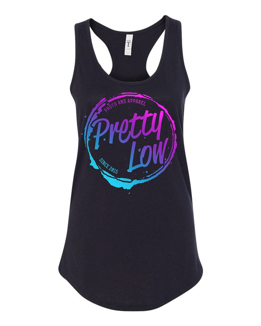 Logo Gradient Ladies Fit Tank (Purple/Blue)