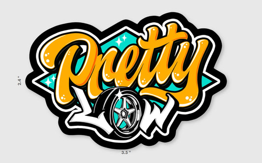 Retro Low Sticker